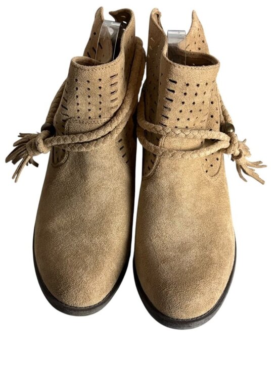 Billabong Shoes - Billabong Women's Size 8.5 Nico Ankle Bootie Camel Brown Western Boho Shoes